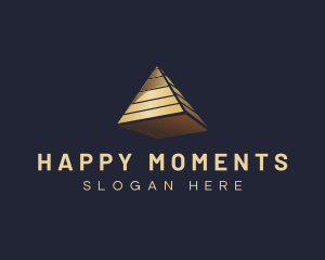 3D Pyramid Financing logo design