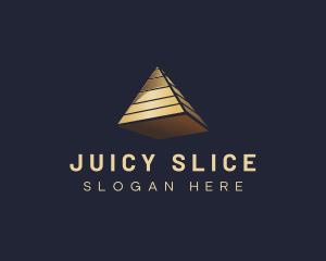 3D Pyramid Financing logo design