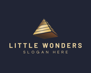 3D Pyramid Financing logo design