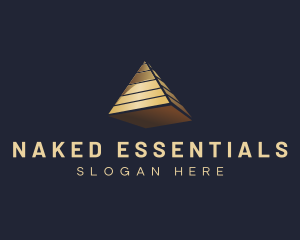 3D Pyramid Financing logo design