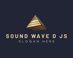 3D Pyramid Financing logo design