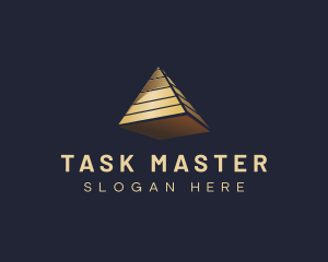 3D Pyramid Financing logo design