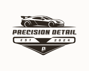 Car Detailing Automotive logo design