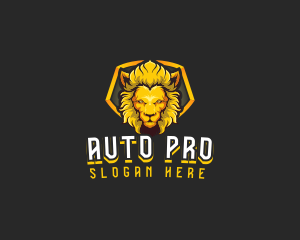 Wild Hunter Lion Logo