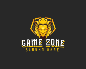Wild Hunter Lion logo design