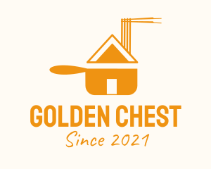 Golden Noodle House  logo design