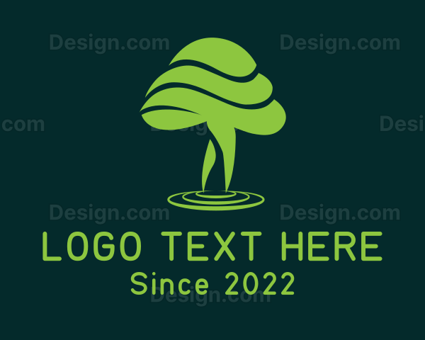 Organic Tree Planting Logo