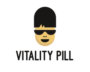 Face Shades Pill logo design