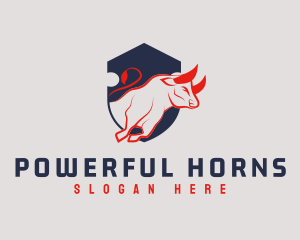 Wild Bull Horn logo design