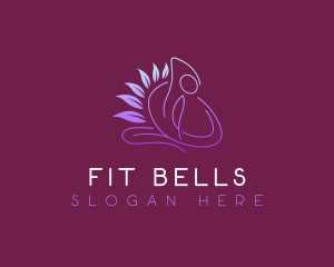 Yoga Fitness Exercise logo design