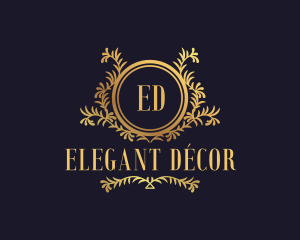 Elegant Wedding Event logo design