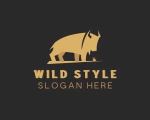 Buffalo Wild Animal logo design