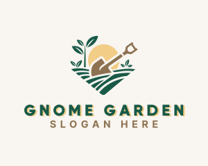 Shovel Yard Gardening logo design