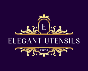 Elegant Floral Decor logo design