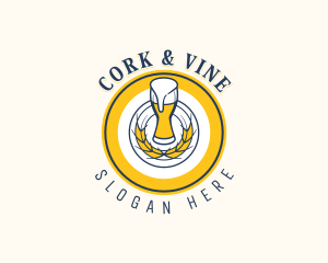 Brewery Beer Pub logo design