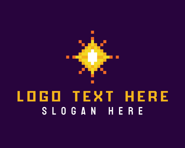 16bit logo example 4