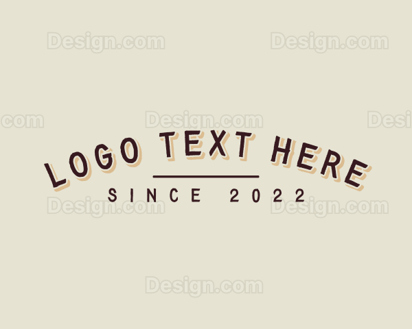 Simple Rustic Business Logo