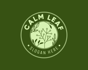 Flower Plant Leaf  logo design