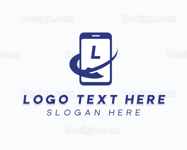 Mobile Phone Technology Logo