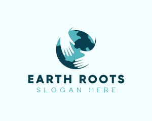 Earth Hand Foundation logo design