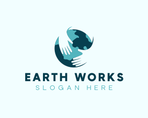 Earth Hand Foundation logo design