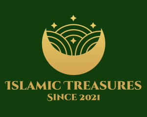 Islamic Moon Ornament  logo
