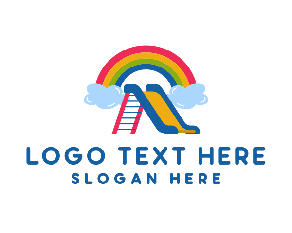 Slide logo example 4