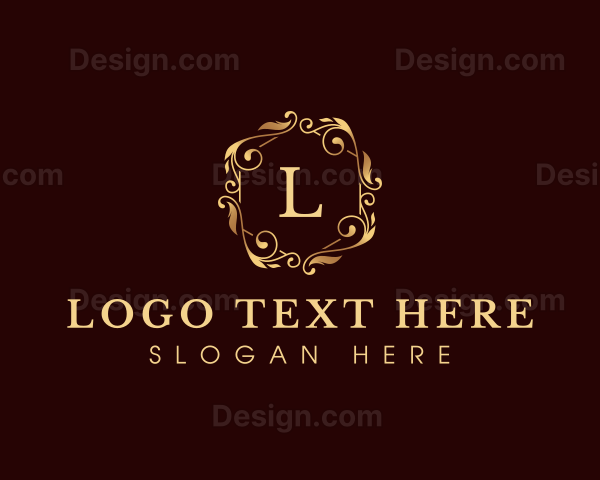 Elegant Floral Decor Logo