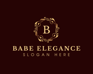 Elegant Floral Decor logo design