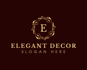 Elegant Floral Decor logo design