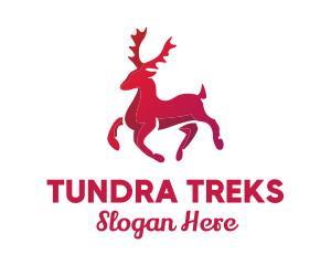 Wild Reindeer Stag logo