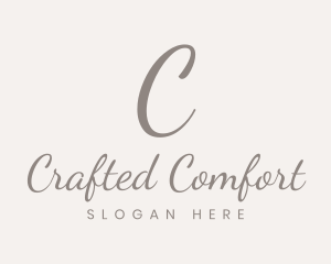 Stylish Cursive Fashion logo design