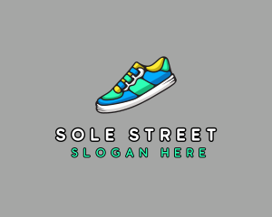 Footwear Shoes Sneakers logo design