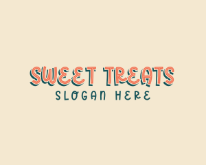 Cute Candy Shop logo design