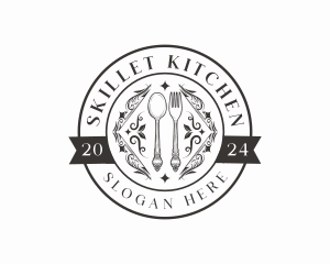 Spoon Fork Cuisine Restaurant logo design