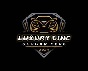 Premium Luxury Car logo design