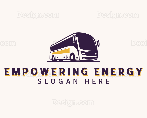 Shuttle Transportation Bus Logo