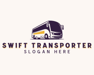 Shuttle Transportation Bus logo design