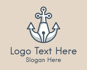 Nautical Anchor Pen logo