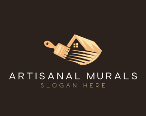 Handyman Roof Paint logo design