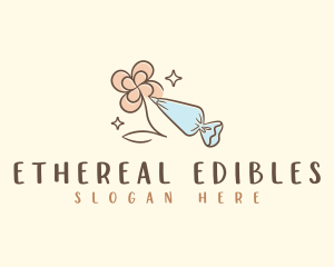 Icing Piping Bag logo design