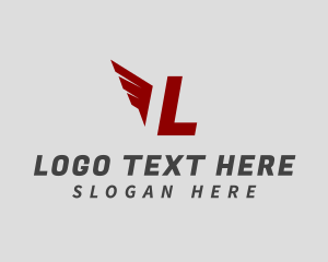 Logistics Wing Shipment logo