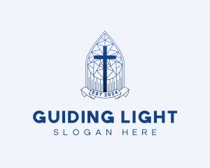 Cross Chapel Worship logo design