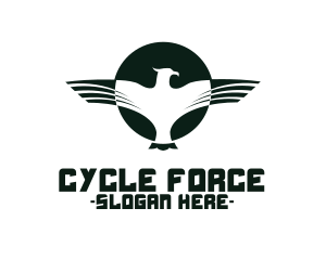 Eagle Force Wings logo design