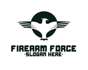 Eagle Force Wings logo design