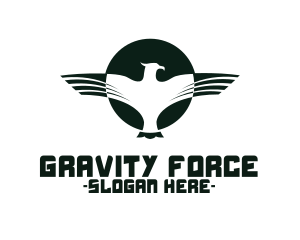 Eagle Force Wings logo design