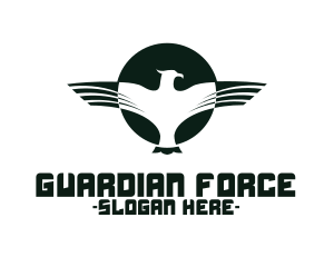 Eagle Force Wings logo design