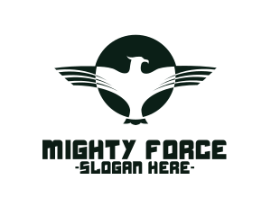 Eagle Force Wings logo design