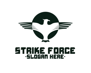 Eagle Force Wings logo design