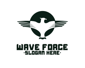 Eagle Force Wings logo design